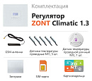ZONT Climatic 1.3 Погодозависимый автоматический GSM / Wi-Fi регулятор (1 ГВС + 3 прямых/смесительных) с доставкой в Хабаровск