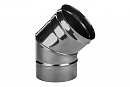 Отвод 135 градусов D 180 для дымохода из нержавеющей стали Прок с доставкой в Хабаровск
